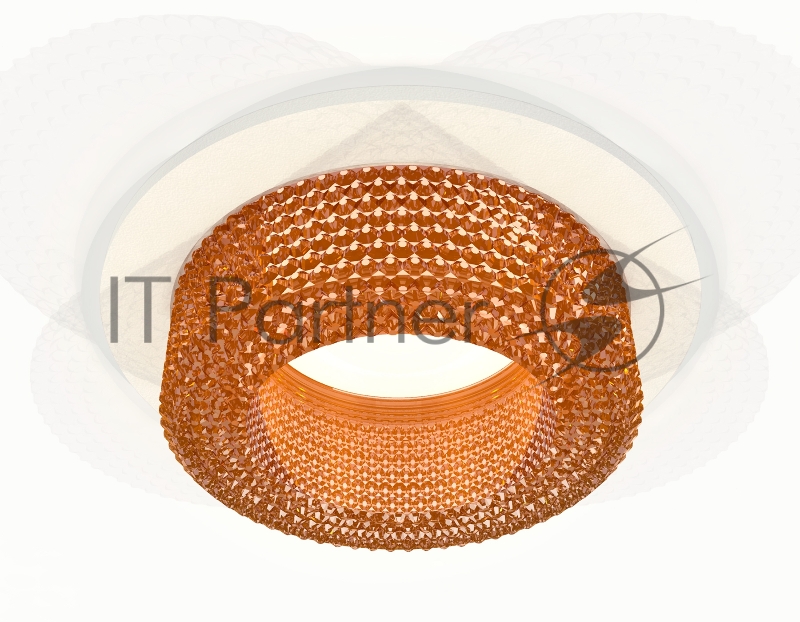Комплект встраиваемого светильника Ambrella light XC7621024 SWH/CF белый песок/кофе MR16 GU5.3 (C7621, N7195)