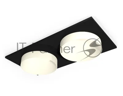 Комплект встраиваемого светильника Ambrella light XC6526020 SBK/SWH черный песок/белый песок MR16 GU5.3 (C6526, N6130)