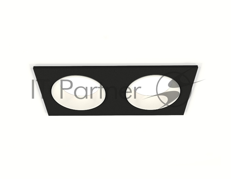 Комплект встраиваемого светильника Ambrella light XC6526001 SBK/SWH черный песок/белый песок MR16 GU5.3 (C6526, N6110)