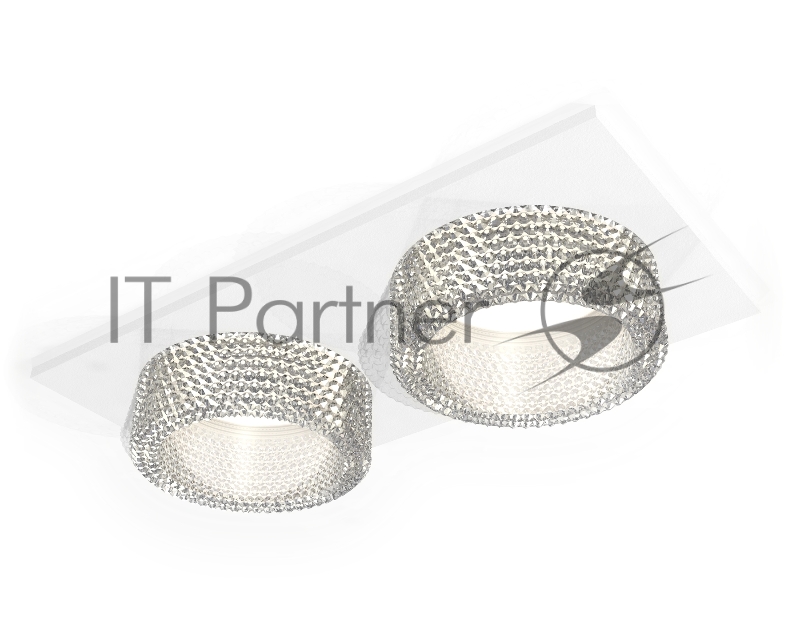Комплект встраиваемого светильника Ambrella light XC6525040 SWH/CL белый песок/прозрачный MR16 GU5.3 (C6525, N6150)