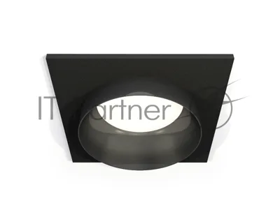Комплект встраиваемого светильника Ambrella light XC6521021 SBK черный песок MR16 GU5.3 (C6521, N6131)