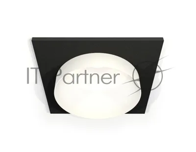 Комплект встраиваемого светильника Ambrella light XC6521020 SBK/SWH черный песок/белый песок MR16 GU5.3 (C6521, N6130)