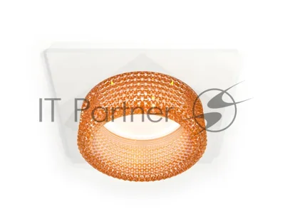 Комплект встраиваемого светильника Ambrella light XC6520044 SWH/CF белый песок/кофе MR16 GU5.3 (C6520, N6154)