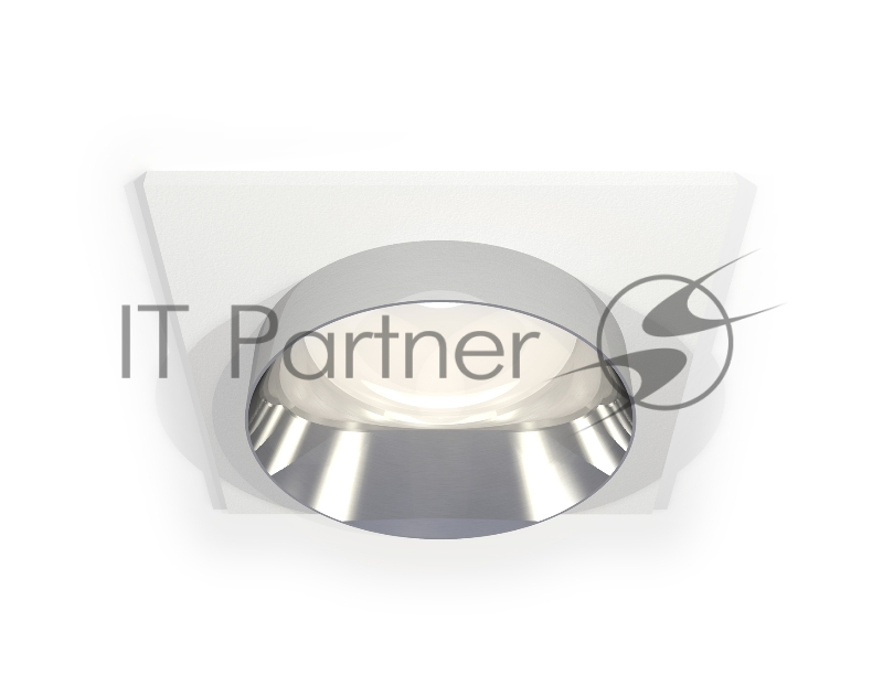 Комплект встраиваемого светильника Ambrella light XC6520022 SWH/PSL белый песок/серебро полированное MR16 GU5.3 (C6520, N6132)