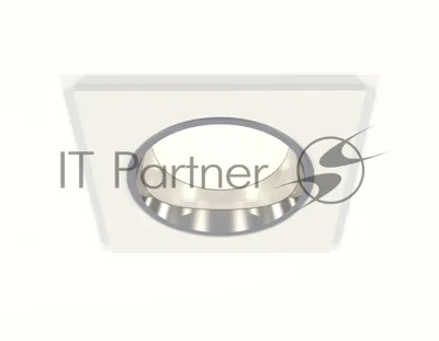 Комплект встраиваемого светильника Ambrella light XC6520003 SWH/PSL белый песок/серебро полированное MR16 GU5.3 (C6520, N6112)