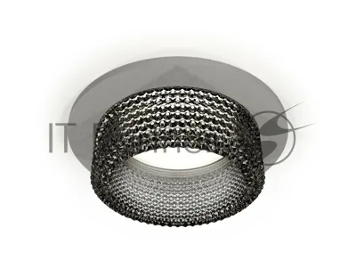 Комплект встраиваемого светильника Ambrella light XC6514041 SGR/BK серый песок/тонированный MR16 GU5.3 (C6514, N6151)