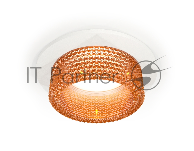 Комплект встраиваемого светильника Ambrella light XC6512044 SWH/CF белый песок/кофе MR16 GU5.3 (C6512, N6154)