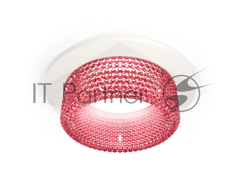 Комплект встраиваемого светильника Ambrella light XC6512042 SWH/PI белый песок/розовый MR16 GU5.3 (C6512, N6152)