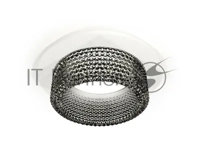 Комплект встраиваемого светильника Ambrella light XC6512041 SWH/BK белый песок/тонированный MR16 GU5.3 (C6512, N6151)