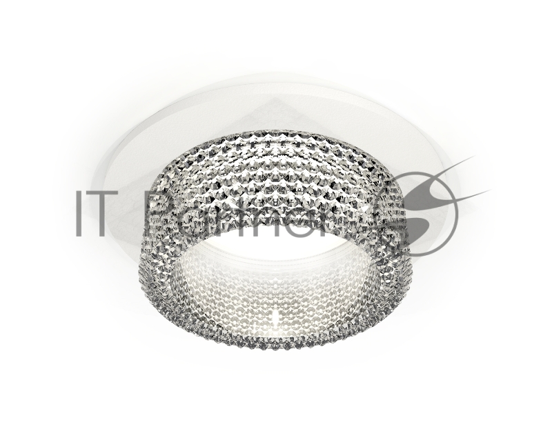 Комплект встраиваемого светильника Ambrella light XC6512040 SWH/CL белый песок/прозрачный MR16 GU5.3 (C6512, N6150)