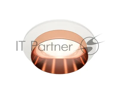 Комплект встраиваемого светильника Ambrella light XC6512025 SWH/PPG белый песок/золото розовое полированное MR16 GU5.3 (C6512, N6135)
