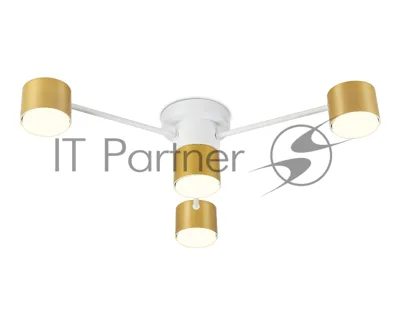 Потолочный светильник Ambrella light FL51720/4 WH/GD белый/золото GX53/4 max 12W 645*135