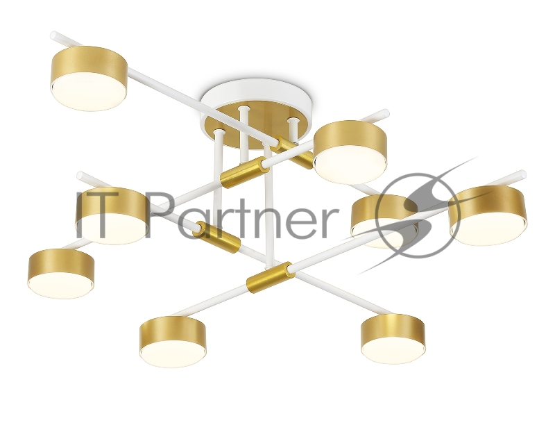 Потолочный светильник Ambrella light FL51751/8 WH/GD белый/золото GX53/8 max 12W 720*720*245