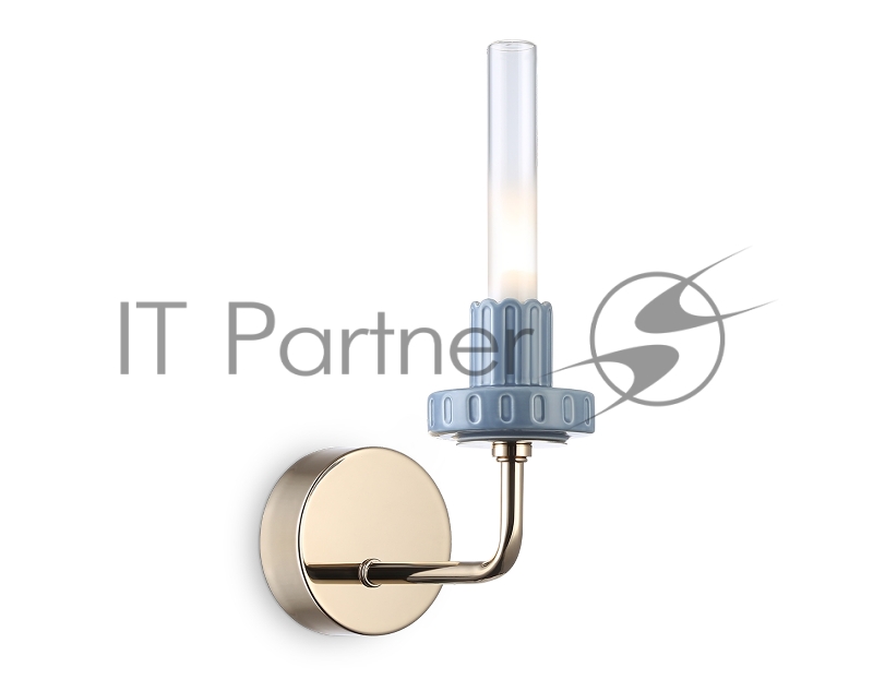 Светильник Ambrella light LH53128 GD/WH/GB золото/белый/серо-синий 2W 3000K 100*190*290