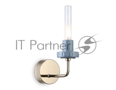 Светильник Ambrella light LH53128 GD/WH/GB золото/белый/серо-синий 2W 3000K 100*190*290