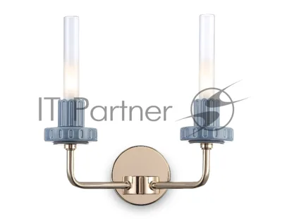 Светильник Ambrella light LH53130/2 GD/WH/GB золото/белый/серо-синий 4W 3000K 290*180*290