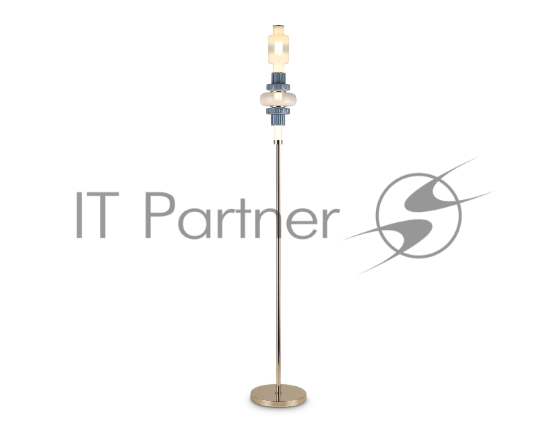 Светильник Ambrella light LH53132 GD/WH/GB золото/белый/серо-синий 8W 3000K D250*1635