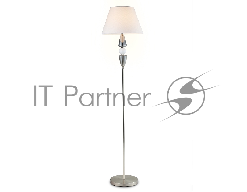 Светильник Ambrella light LH75265 SN/FR сатин никель/белый матовый E27 max 60W D360*1560