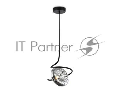 Светильник Ambrella light LH15001 BK/SM черный/дымчатый G9 max 40W D190*1400