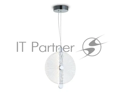 Светильник Ambrella light LH31145 СH/CL хром/прозрачный 13W 3000K 280*60*350