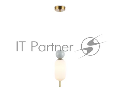 Светильник Ambrella light LH53101 BS/GR/FR латунь/серый/белый матовый G9 max 28W D100*330