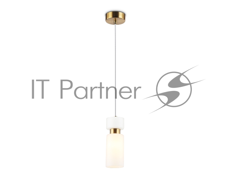 Светильник Ambrella light LH56122 BS/FR латунь/белый матовый E14 max 40W D65*1500