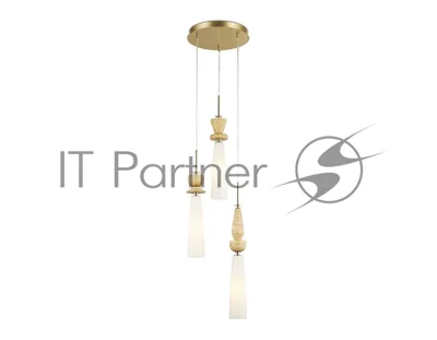 Светильник Ambrella light LH75367/3 GD/WH золото/белый G9*3 max 28W D270*1500