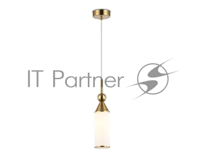 Светильник Ambrella light LH55271 BS/FR латунь/белый матовый E14 max 40W D65*1500