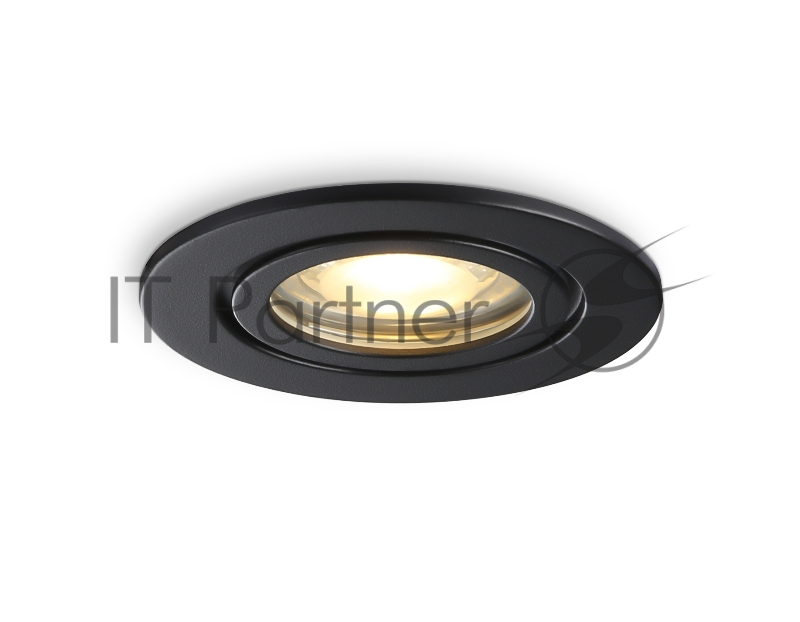 Светильник Ambrella light TN1151 BK черный IP44 GU5.3 D85*28
