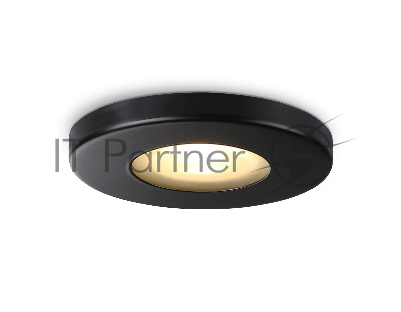 Светильник Ambrella light TN1181 BK черный IP44 GU5.3 D85*34