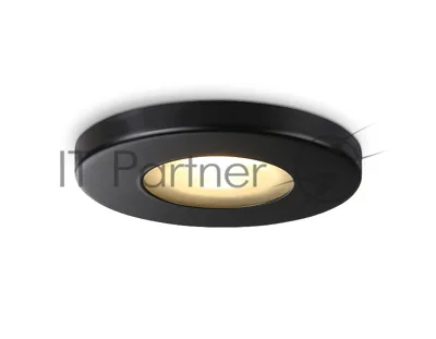 Светильник Ambrella light TN1181 BK черный IP44 GU5.3 D85*34