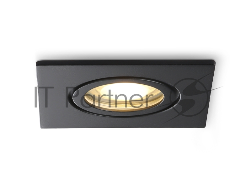Светильник Ambrella light TN1161 BK черный IP44 GU5.3 85*85*28
