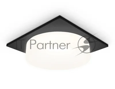 Светильник Ambrella light TN1316 SBK/FR черный песок/белый матовый GU5.3 92*92*45