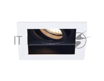 Светильник Ambrella light TN181 WH/BK белый/черный GU5.3 100*100*40