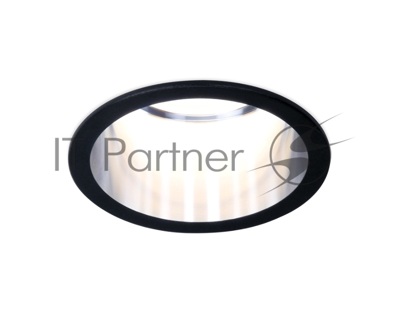 Светильник Ambrella light TN212 BK/CH черный/хром GU5.3 D68*57