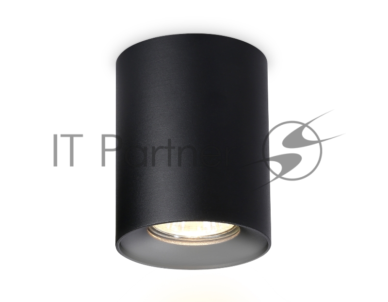 Светильник Ambrella light TN213137 BK черный GU10 max 12W D80*100