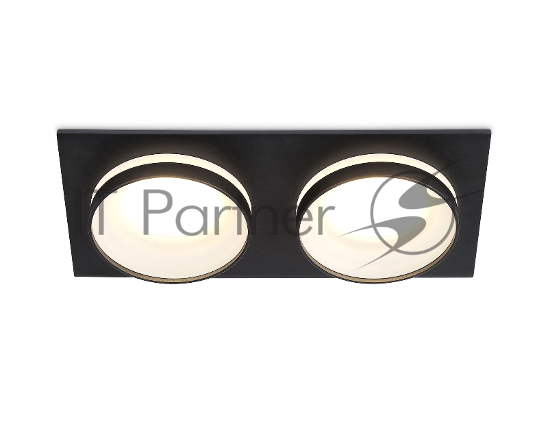 Светильник Ambrella light TN30712/2 BK черный GU5.3/2 182*92*36