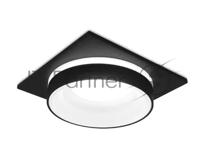 Светильник Ambrella light TN315 SBK черный песок GU5.3 92*92*40