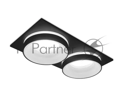 Светильник Ambrella light TN319/2 SBK черный песок GU5.3 182*92*40