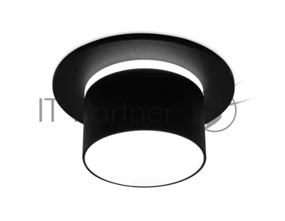 Светильник Ambrella light TN323 SBK черный песок GU5.3 D98*60