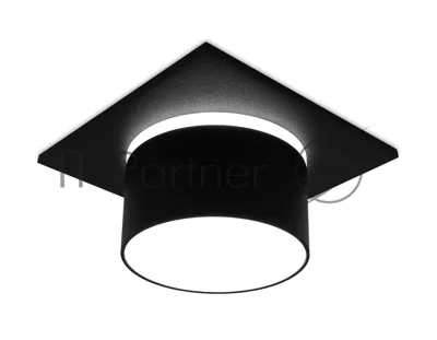 Светильник Ambrella light TN326 SBK черный песок GU5.3 92*92*60