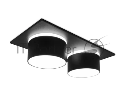 Светильник Ambrella light TN331/2 SBK черный песок GU5.3 182*92*60