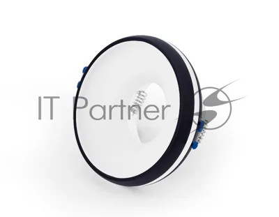 Светильник Ambrella light TN3322 SBK/FR черный песок/белый матовый GU5.3 D95*40