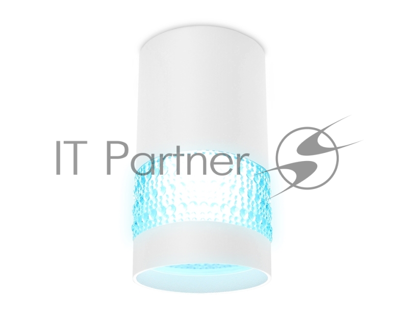 Светильник Ambrella light TN371 SWH/BL белый песок/голубой GU5.3 D65*117