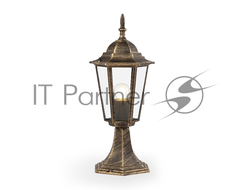Светильник Ambrella light ST2025 GD/BK/CL золото/черный/прозрачный IP54 E27 max 40W D150*400
