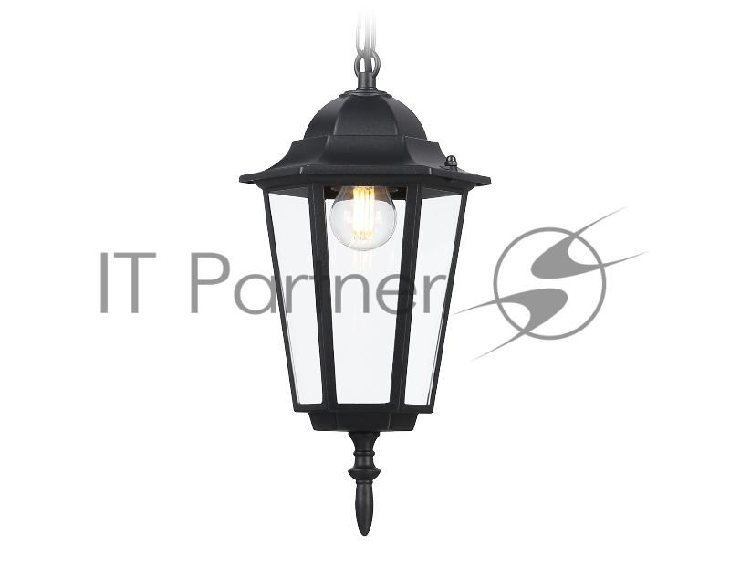 Светильник Ambrella light ST2029 BK/CL черный/прозрачный IP54 E27 max 40W D150*780