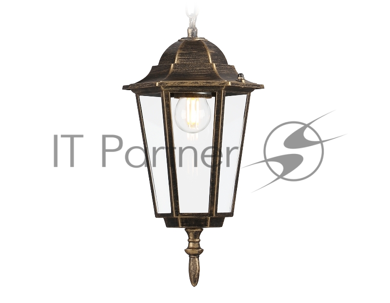 Светильник Ambrella light ST2031 GD/BK/CL золото/черный/прозрачный IP54 E27 max 40W D150*780