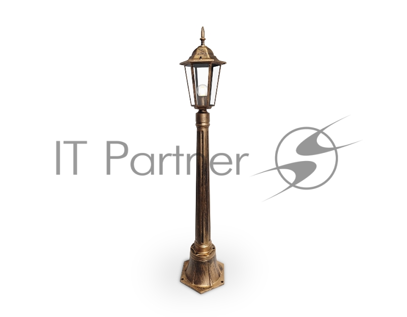Светильник Ambrella light ST2039 GD/BK/CL золото/черный/прозрачный IP54 E27 max 40W D150*1100