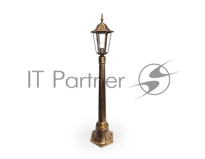 Светильник Ambrella light ST2039 GD/BK/CL золото/черный/прозрачный IP54 E27 max 40W D150*1100
