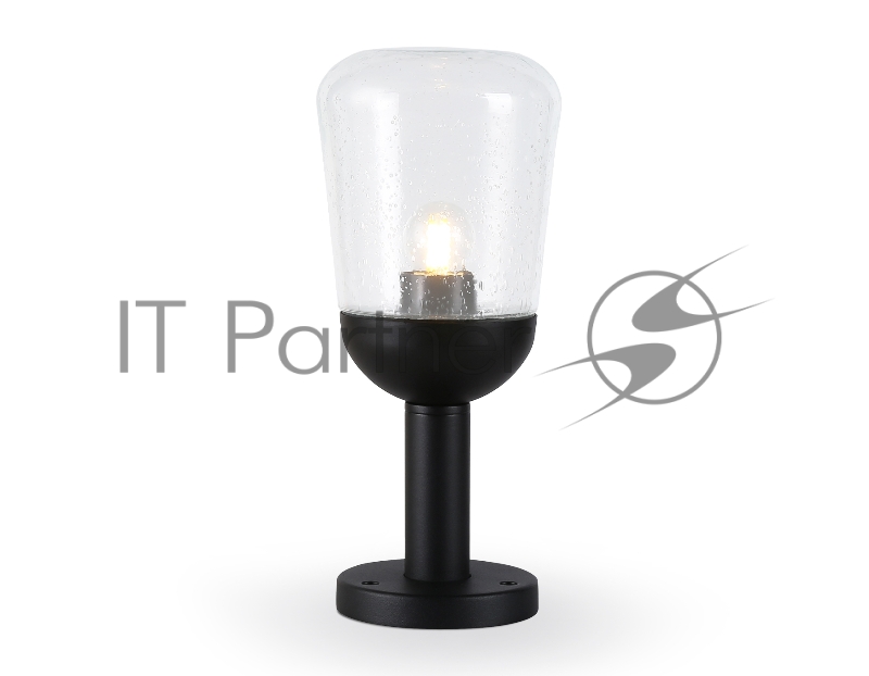 Светильник Ambrella light ST2085 BK/CL черный/прозрачный IP54 E27 max 40W D150*350